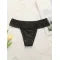 Women's Black Lace Push-Up Lingerie Set – Bra & Panty
