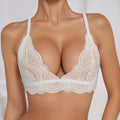 Women's Sexy White Lingerie Set – Soft, Flirty Bra & Panty | Sizes XS–L