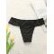 Women's Black Lace Push-Up Lingerie Set – Bra & Panty