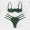 Floral Lace Lingerie Set – Unlined Half Cup Bra & Brief